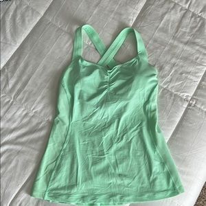 Lululemon Athletica Mint Green Tank Top